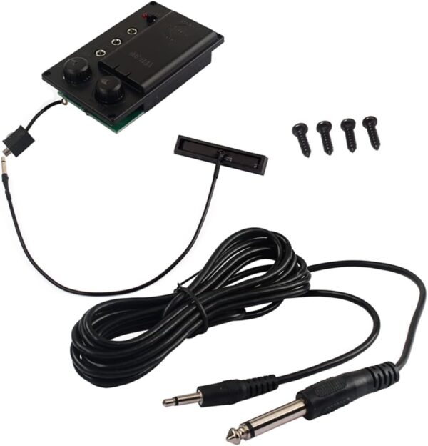 MILISTEN Pickup Pickup Mic Violin EQ Bass Eq 1 violin pickup violin parts violin accessories violin pickup Set Violin Equalizer Preamp Pickup Equalizer Violin Microphone Violin - Image 5