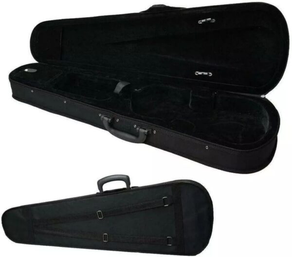 Black 4/4 Full Size Acoustic Violin Case Bag - Image 7