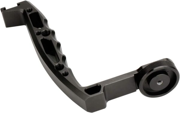 DH03 Handheld Gimbal Grip with Cold Shoe for Mounting Monitors, Microphones, LED Light etc Compatible with DJI Ronin-S, Ronin SC 2, Zhiyun Weebill LAB, Crane 2, Plus, Moza Air Mini Dual Grip - Image 3
