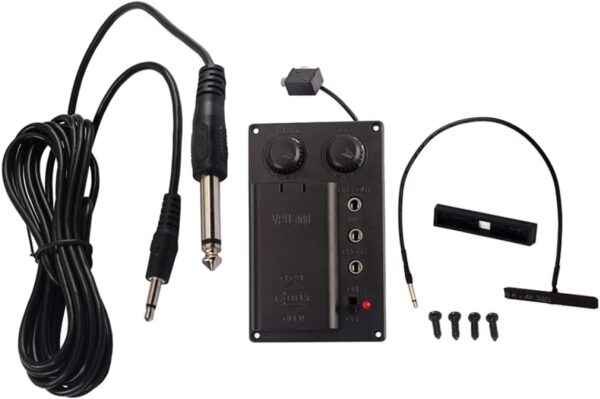 MILISTEN Pickup Pickup Mic Violin EQ Bass Eq 1 violin pickup violin parts violin accessories violin pickup Set Violin Equalizer Preamp Pickup Equalizer Violin Microphone Violin - Image 7