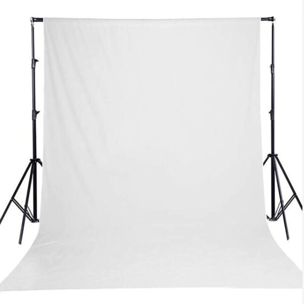 5X7ft Solid White Chromakey Photography Backdrop Video Studio White Portrait Background for Photo Studio Prop