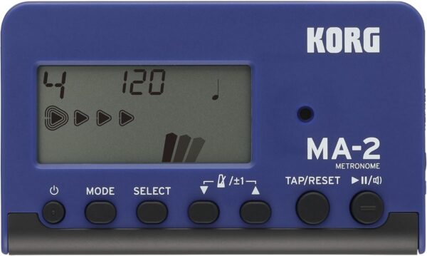 Korg MA-2 Multi-Function Digital Metronome-Black/Red (MA2-BLBK)