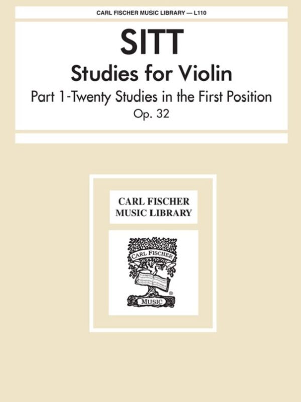 L110 - Studies For Violin - Pt. 1 Op.32 (VIOLON)