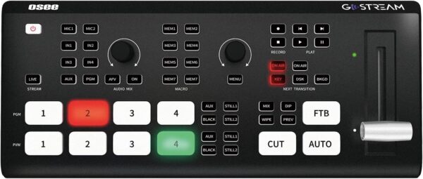 Osee GoStream Deck HDMI Pro Live Streaming Multi Camera Video Mixer Switcher with NDI Updatable