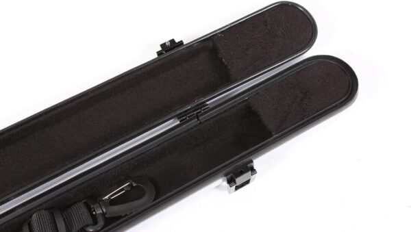 Carbon fiber Violin Viola Cello Bow Case hard carrying case Lightweight violin bow Box Hold 2pcs bow Nice protection (Black) - Image 8