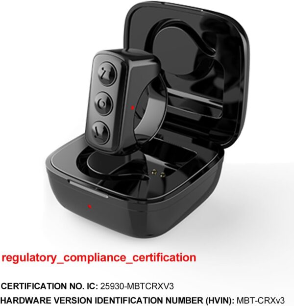 Remote Control for TikTok, Page Turner for Kindle App, Bluetooth Camera Video Recording Remote, Scrolling Ring for TIK Tok, iPhone, iPad, iOS, Android - Black - Image 6