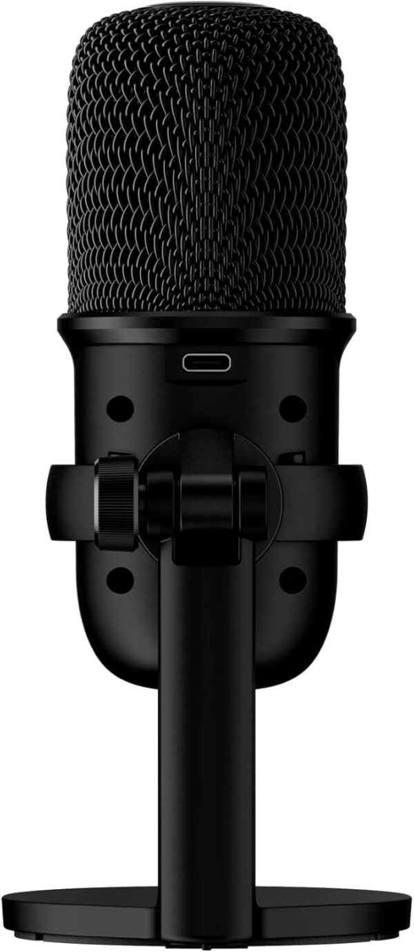 HyperX SoloCast – USB Condenser Gaming Microphone, for PC, PS4, PS5 and Mac, Tap-to-Mute Sensor, Cardioid Polar Pattern, great for Streaming, Podcasts, Twitch, YouTube, Discord,Black - Image 5