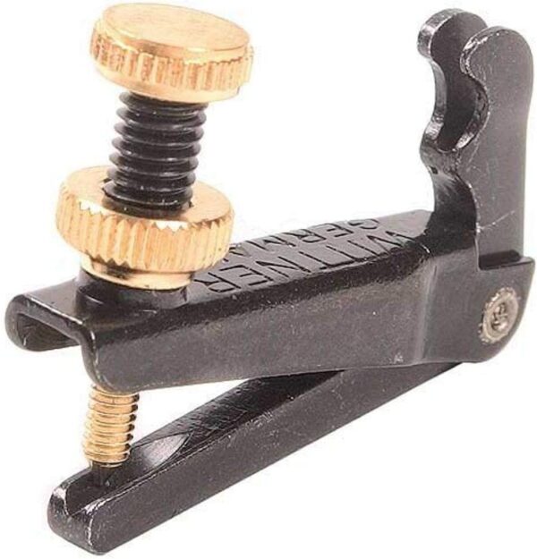 Wittner WIDE Stable-style Black with Gold-plated Screw Fine Tuner for Viola