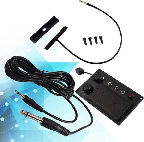 MILISTEN Pickup Pickup Mic Violin EQ Bass Eq 1 violin pickup violin parts violin accessories violin pickup Set Violin Equalizer Preamp Pickup Equalizer Violin Microphone Violin - Image 8