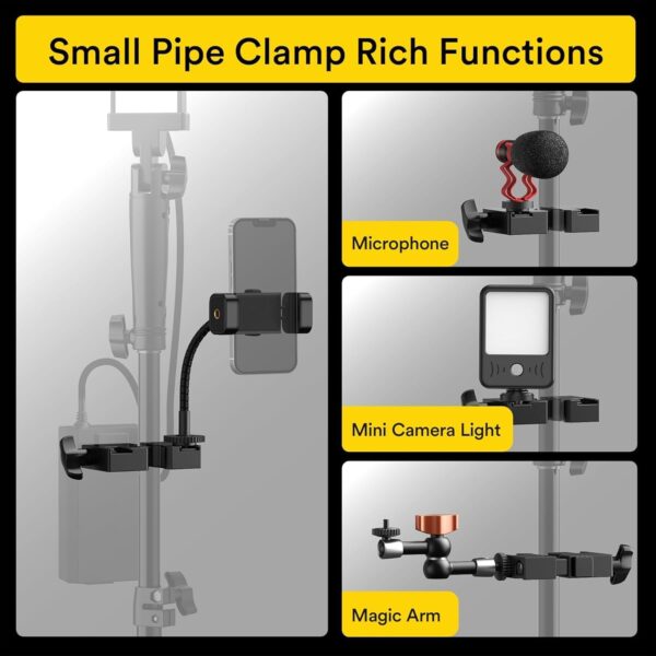 RALENO LED Photography Lighting Kit, LED Light Photography Studio, Continuous Fill Light (45W, 2700K-6500K, 97CRI, 78-Inch Stands) Adjustable Stick Light for Video Recording/YouTube/Streaming - Image 5