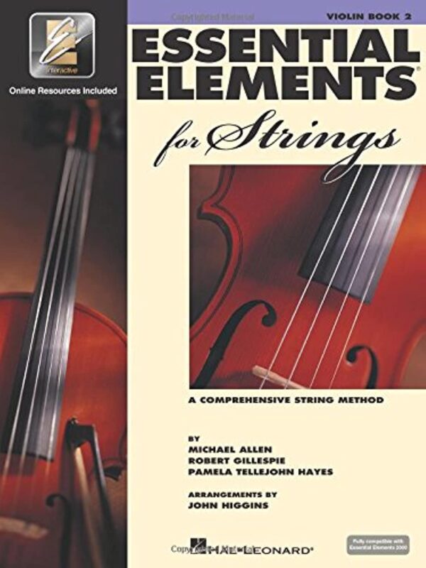 Essential Elements for Strings - Book 2 with EEi: Violin (Book/Media Online)