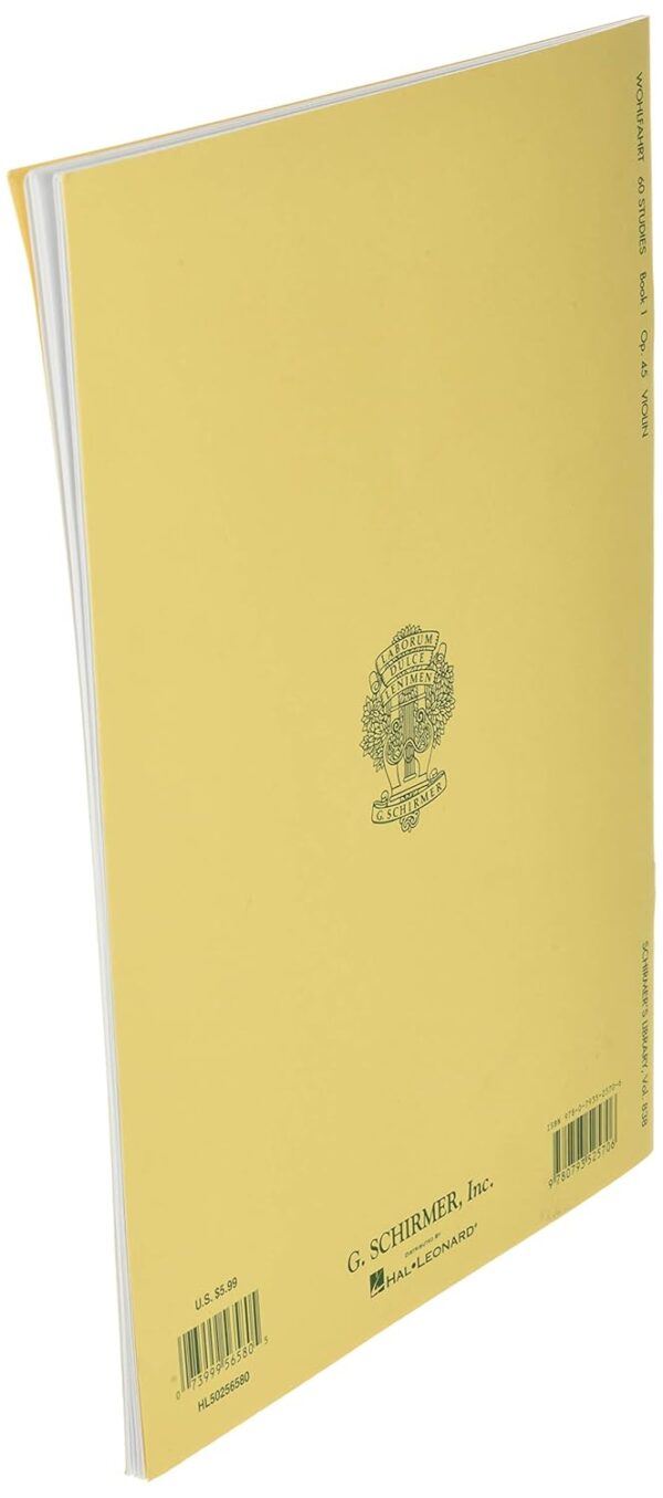 Wohlfahrt Op. 45: Sixty Studies for the Violin, Book 1 (Schirmer's Library of Musical Classics, Vol.838) - Image 4