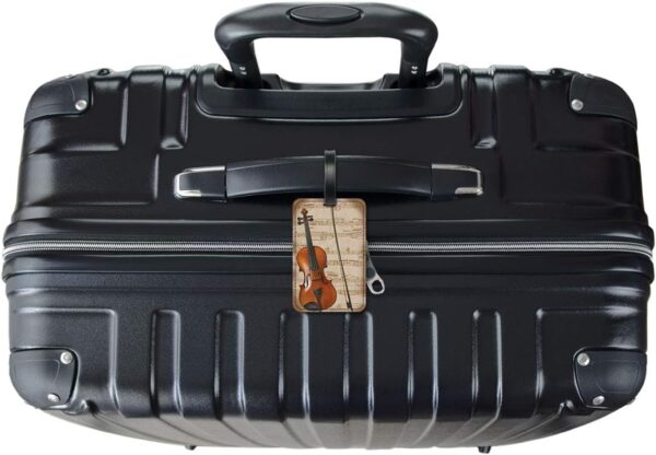 Violin - Luggage ID Tags - Suitcase Identification Cards - Set of 2 - Image 3