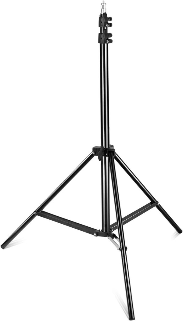 NEEWER 2 Pack Bi Color 660 LED Video Light and Stand Kit: (2) 3200-5600K CRI 96+ Dimmable Light with U Bracket and Barndoor, (2) 75 inches Light Stand for Studio Photography, Video Recording (Black) - Image 4