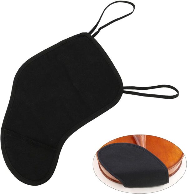CashBeat Comfortable 4/4-3/4 Violin Chin Shoulder Rest Pad, Pure Cotton Violin Support Pad Accessory for Enhanced Playing Experience