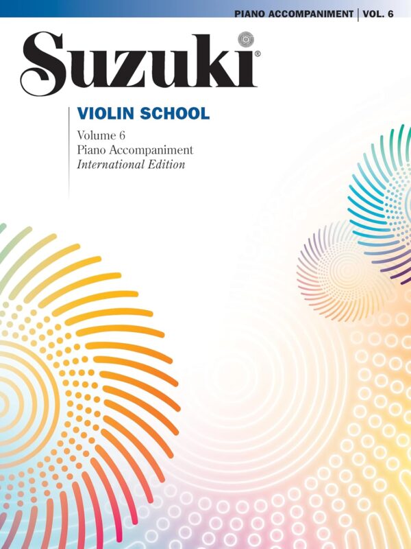 Suzuki Violin School, Vol 6: Piano Acc.