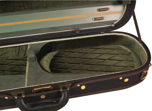 Baker Street BK-4030 Luxury Violin Case - Modern Oblong - Image 3