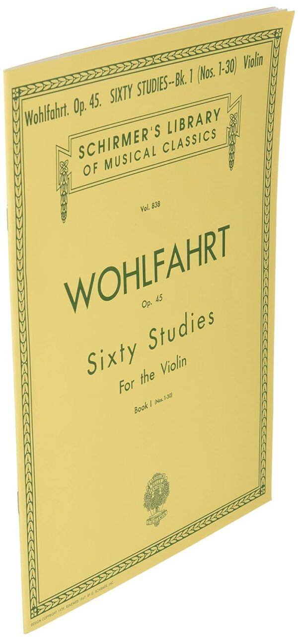 Wohlfahrt Op. 45: Sixty Studies for the Violin, Book 1 (Schirmer's Library of Musical Classics, Vol.838) - Image 3