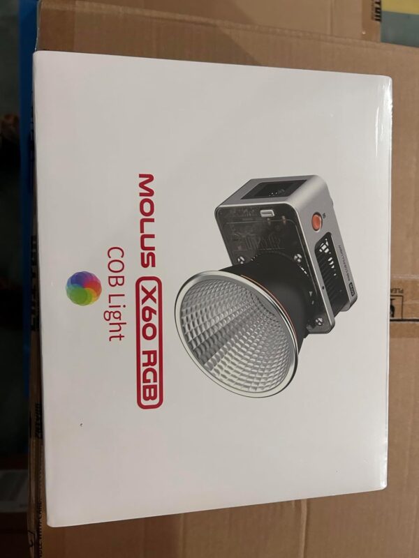 ZHIYUN Molus X60 [Official] 60W RGB Video Light with Grip Battery, Portable COB Photography Lighting, APP Control •CRI 95• TLCI 98• 15 Scenes for Video Recording/Portrait Shooting/TVC (Combo Package) - Image 10