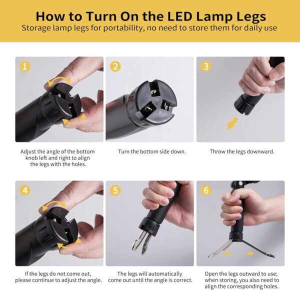 Meking Mini Softbox Photography Lighting Kit, 2700K Tabletop Led Lamp Continuous Warm Lighting System for Small Product Photo Video Studio Shooting, 2 Pieces - Image 5