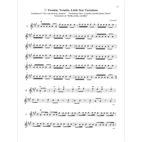 Suzuki Violin School, Vol 1: Violin Part - Image 5