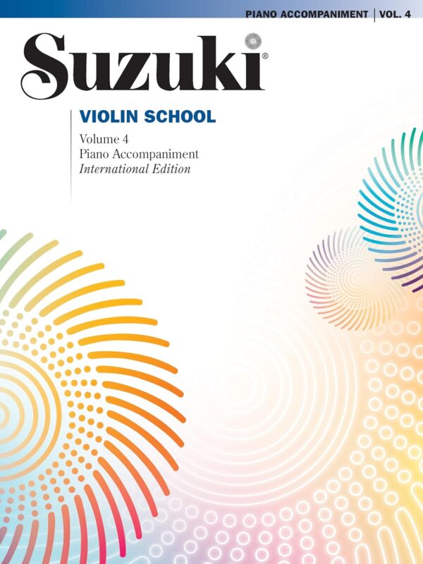 Suzuki Violin School, Vol 4: Piano Acc.
