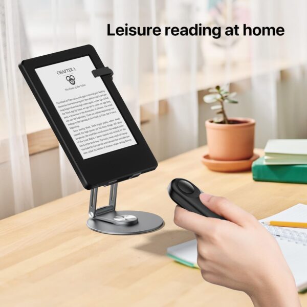 RF Remote Control Page Turner for Kindle Paperwhite Accessories Ipad Reading Kobo Surface Comics/Novels Tablets Android Taking Photos Camera Video Recording Remote Triggers - Image 3