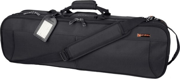 Protec Deluxe 4/4 Violin PRO PAC Case-Black, Model PS144DLX