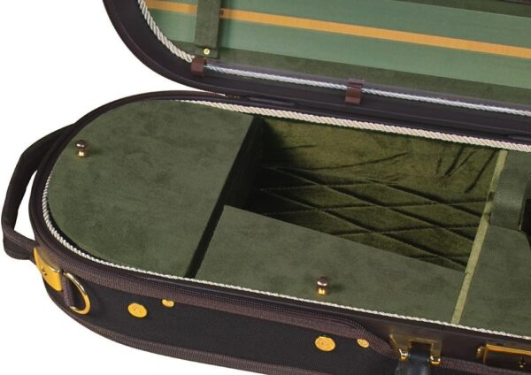 Baker Street BK-4030 Luxury Violin Case - Modern Oblong - Image 2