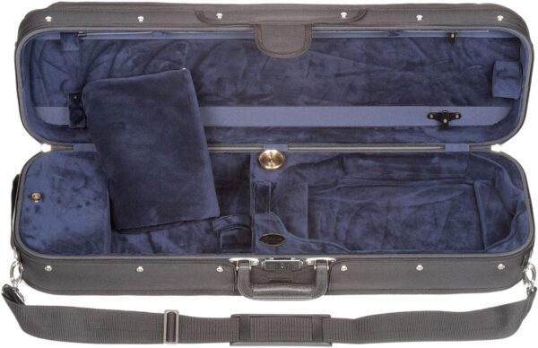 Bobelock 1002S Oblong 4/4 Violin Case with Blue Velour Interior