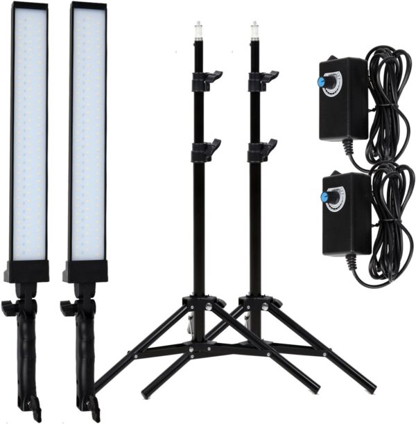180 LED Light Photography Studio LED Lighting Kit Adjustable Light with Light Stand Tripod Photographic Video Fill Light - Image 3