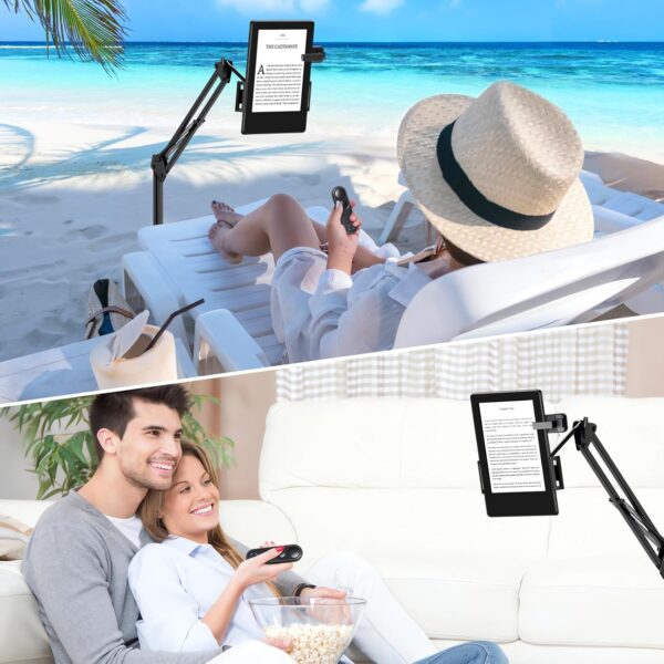 RF Remote Control Page Turner for Kindle Paperwhite Oasis Scribe Kobo,Clicker Page Turner Kindle Accessories for iPhone,iPad, Android Tablets Reading Novels,Camera Video Record&Shutter Selfie - Image 9