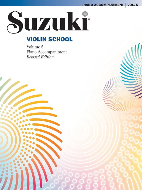 Suzuki Violin School - Volume 5 (Revised): Piano Accompaniment