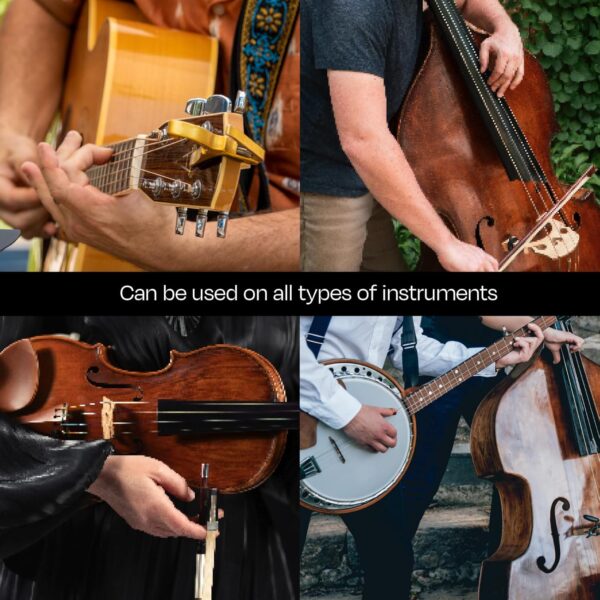 SHAR Violin Cleaning Kit, String Instruments Maintenance Kit Includes Cleaner, Polish, Cloth, Gift Pack, Instrument Maintenance Booklet, 1138U - Image 2