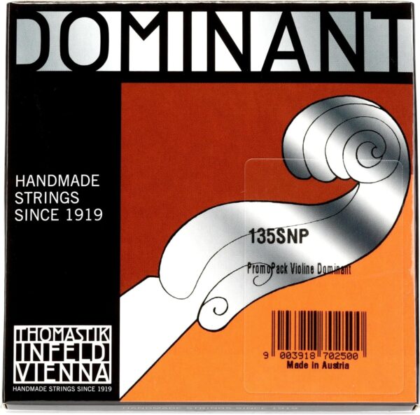 Thomastik-Infeld 135SNP Dominant Violin String Set - 4/4-size with Removable Ball-end E