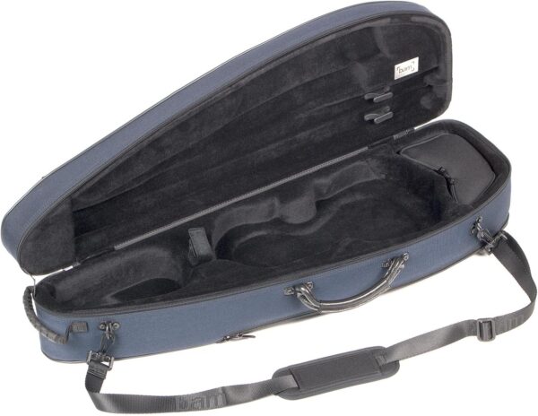 Bam France Classic 5003S Shaped 4/4 Violin Case with Blue Exterior - Image 2