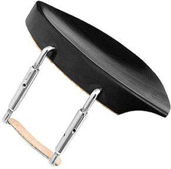 Guarneri 4/4 Violin Chinrest - Ebony with Standard Bracket (Original Version) - Image 2