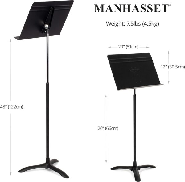 Manhasset 4801 M48 Symphony Music Stand AC48S - Image 3