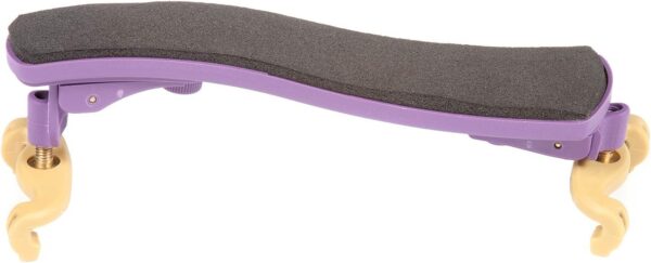Kun Collapsible Mini Purple Shoulder Rest for 1/16-1/4 Violin - Image 4