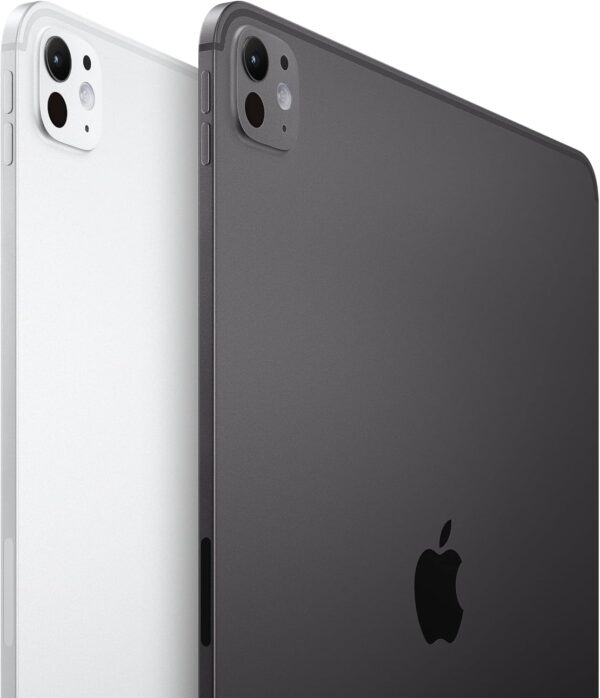 Apple iPad Pro 13-Inch (M4): Built for Apple Intelligence, Ultra Retina XDR Display, 256GB, 12MP Front/Back Camera, LiDAR Scanner, Wi-Fi 6E, Face ID, All-Day Battery Life — Silver - Image 2