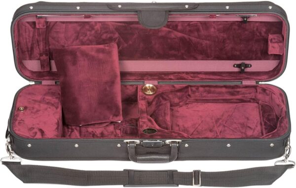 Bobelock 1002S Oblong 4/4 Violin Case with Wine Velour Interior