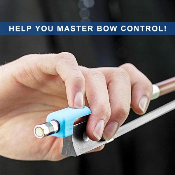 PinkyHold for Violin and Viola Bows, Bowing Aid for the Pinky, Fits on All Sizes of Violin and Viola Bows - Image 2