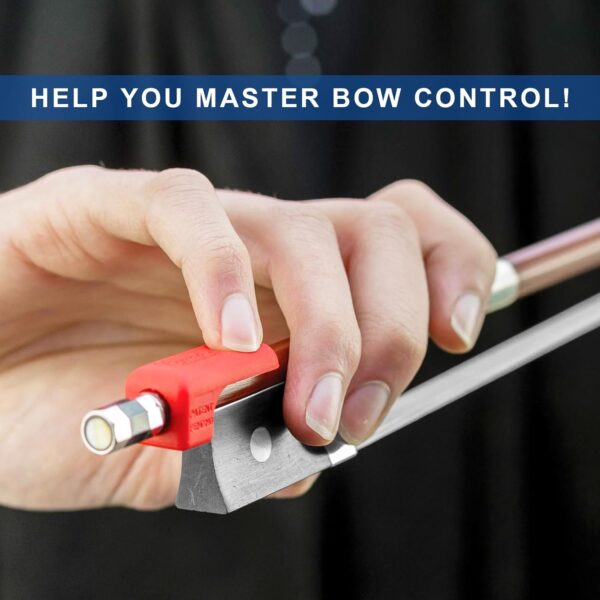 PinkyHold for Violin and Viola Bows, Bowing Aid for the Pinky, Fits on All Sizes of Violin and Viola Bows - Image 3