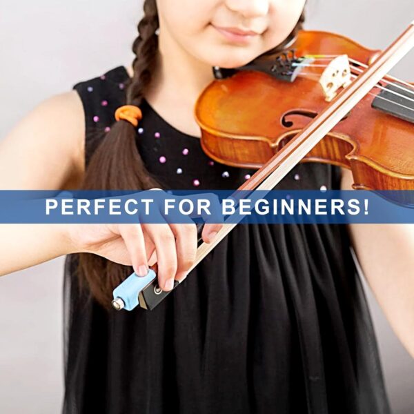 PinkyHold for Violin and Viola Bows, Bowing Aid for the Pinky, Fits on All Sizes of Violin and Viola Bows - Image 3