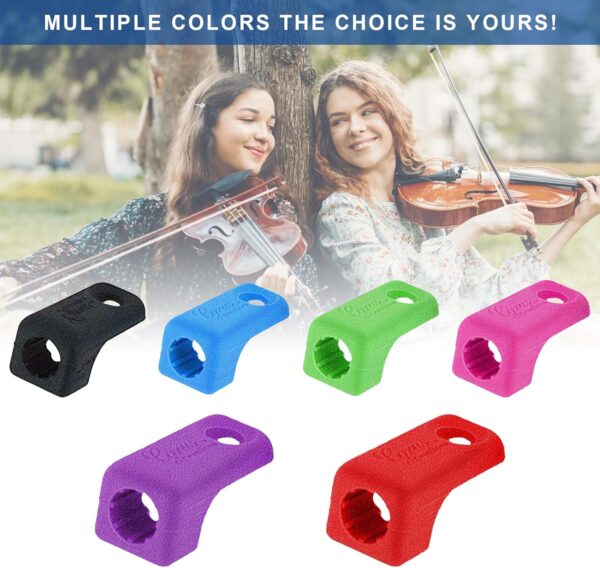 PinkyHold for Violin and Viola Bows, Bowing Aid for the Pinky, Fits on All Sizes of Violin and Viola Bows - Image 6